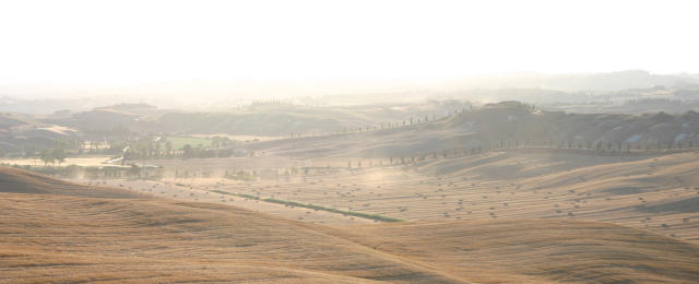 panorama crete senesi